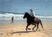 Reiten am Strand